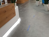 Частичная замена виниловой плитки